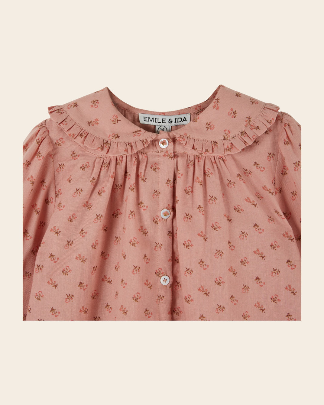Blouse - Fleuri rose