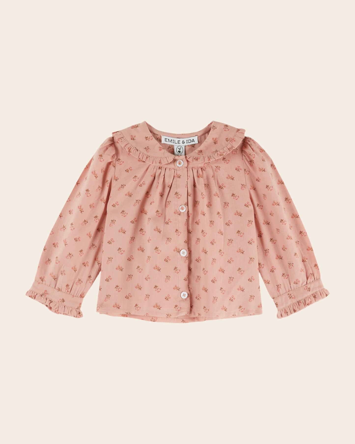 Blouse - Fleuri rose