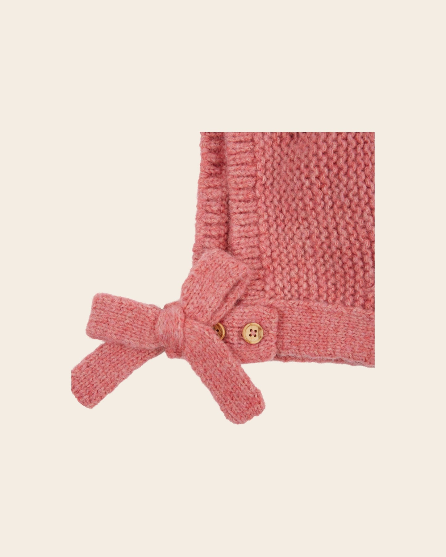 Capuche - Laine mérinos rose