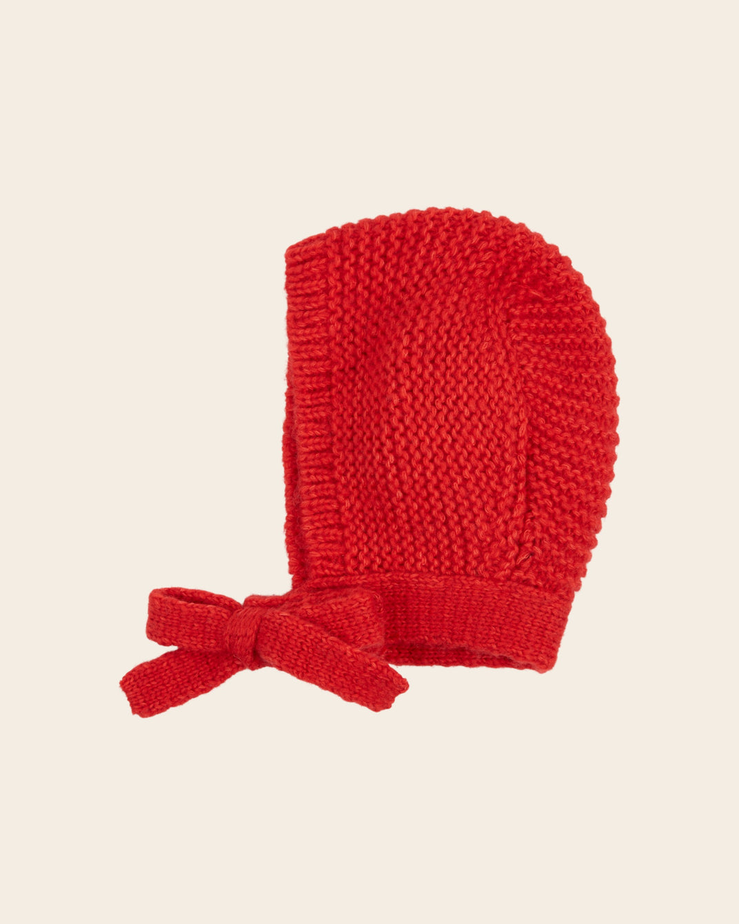 Capuche - Laine mérinos rouge