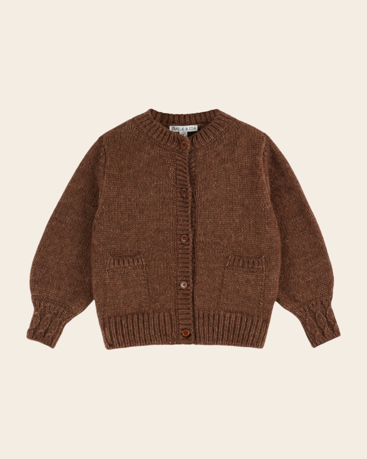 Cardigan - Ultra doux marron