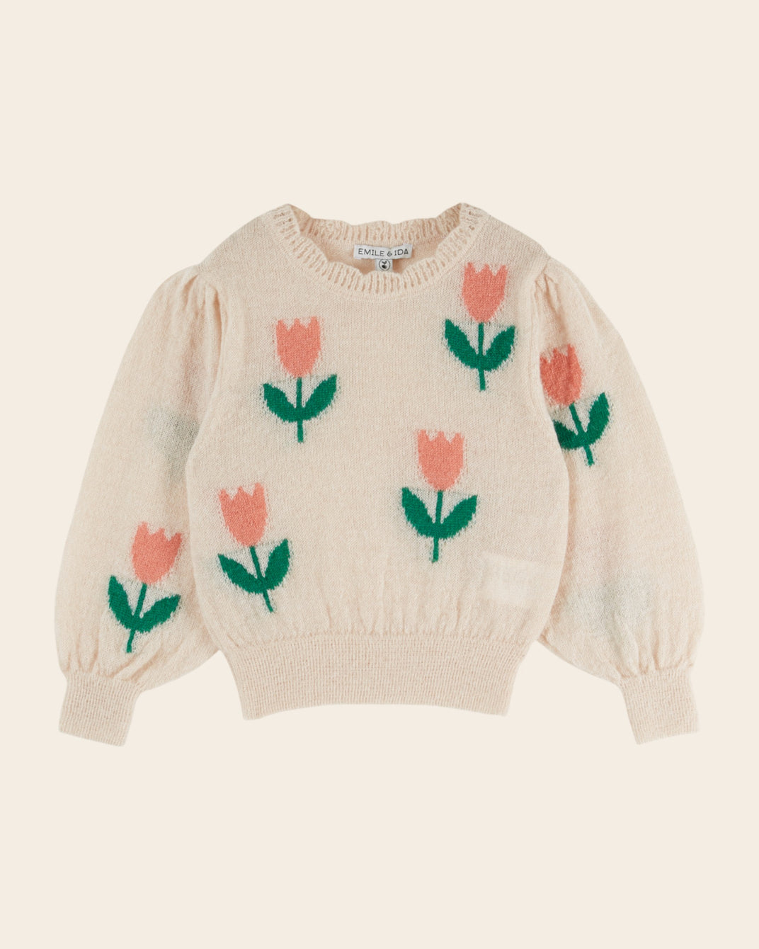Pull - Tulipe rose