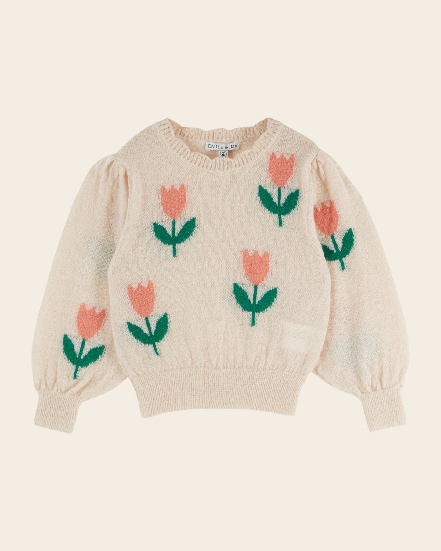 Pull - Tulipe rose