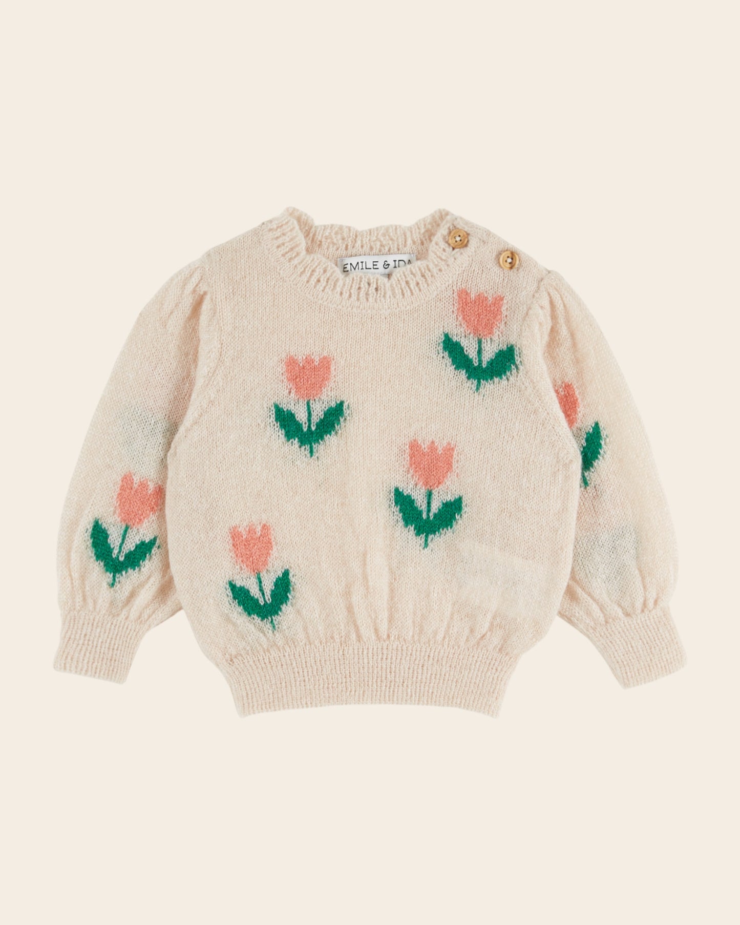 Pull - Tulipe rose