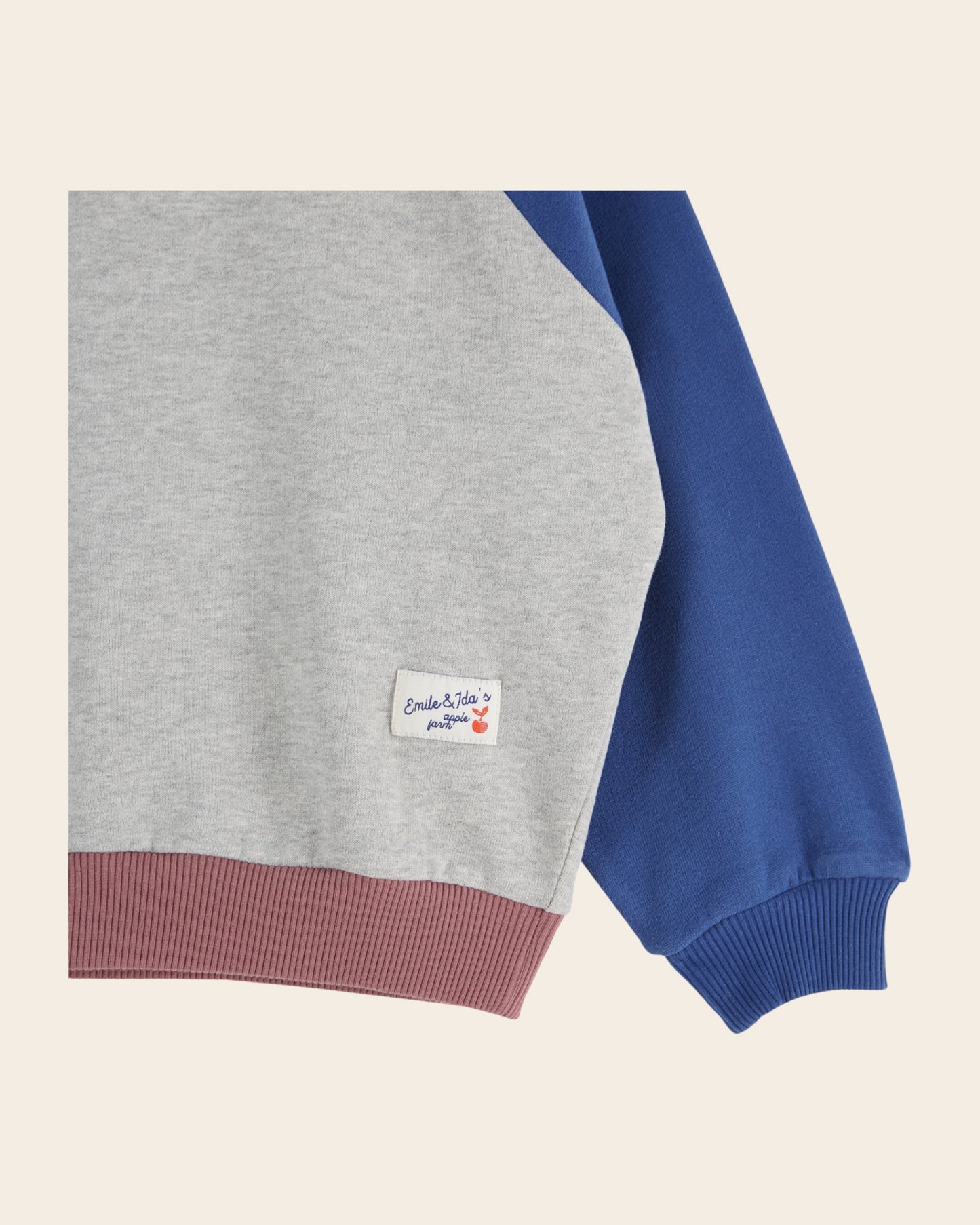 Sweat - Colorblock gris