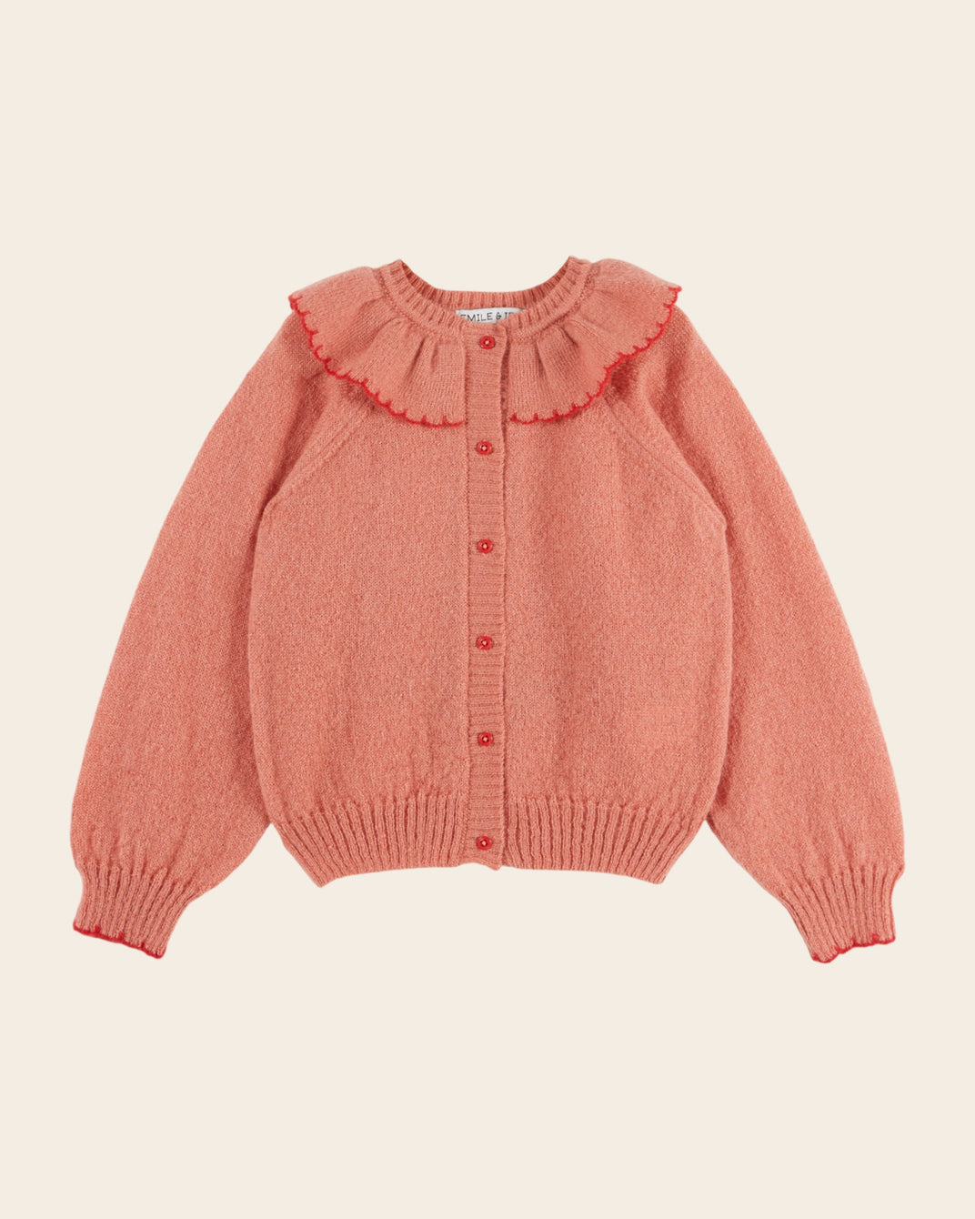 Cardigan - Rose saumon