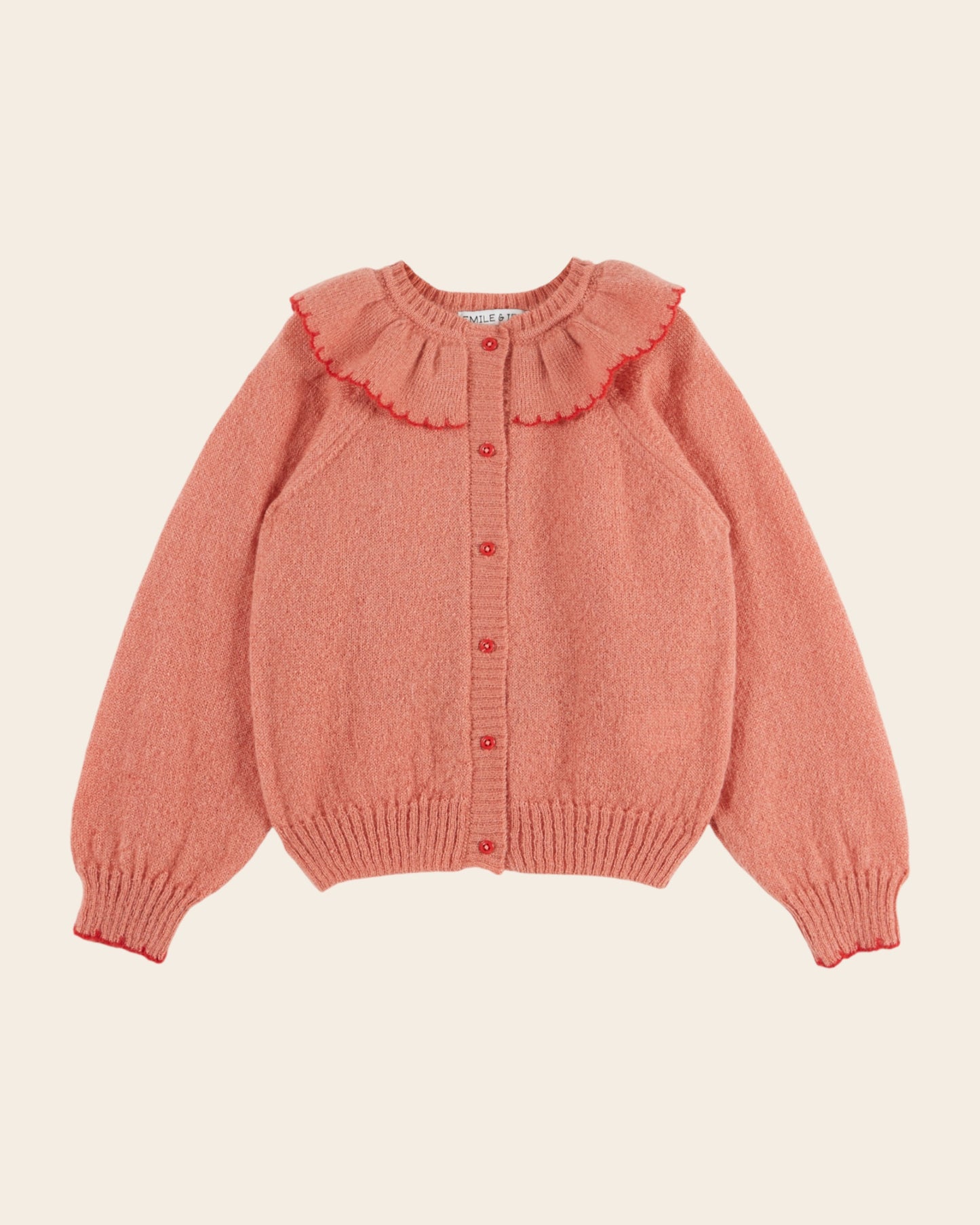 Cardigan - Rose saumon