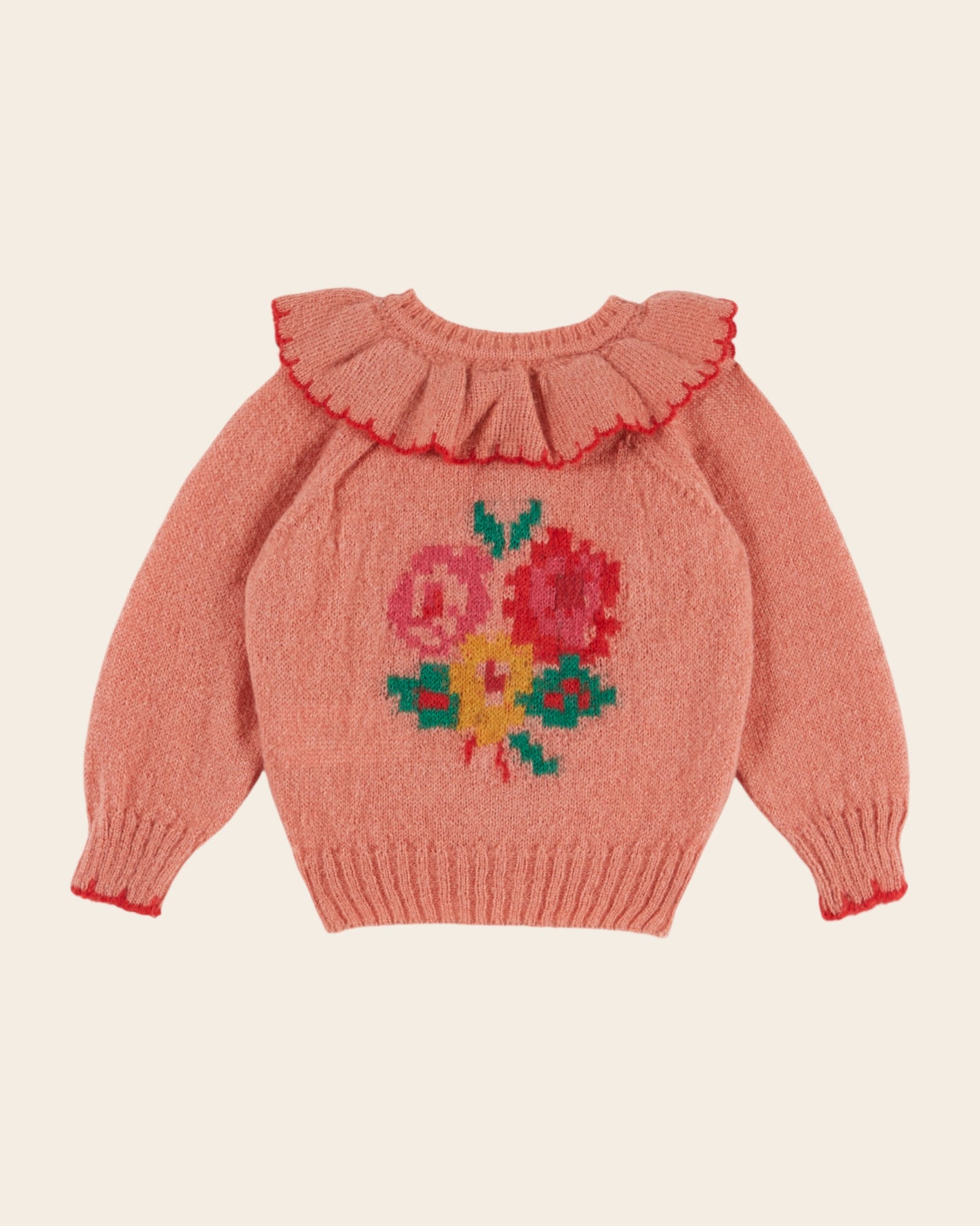 Cardigan - Rose saumon
