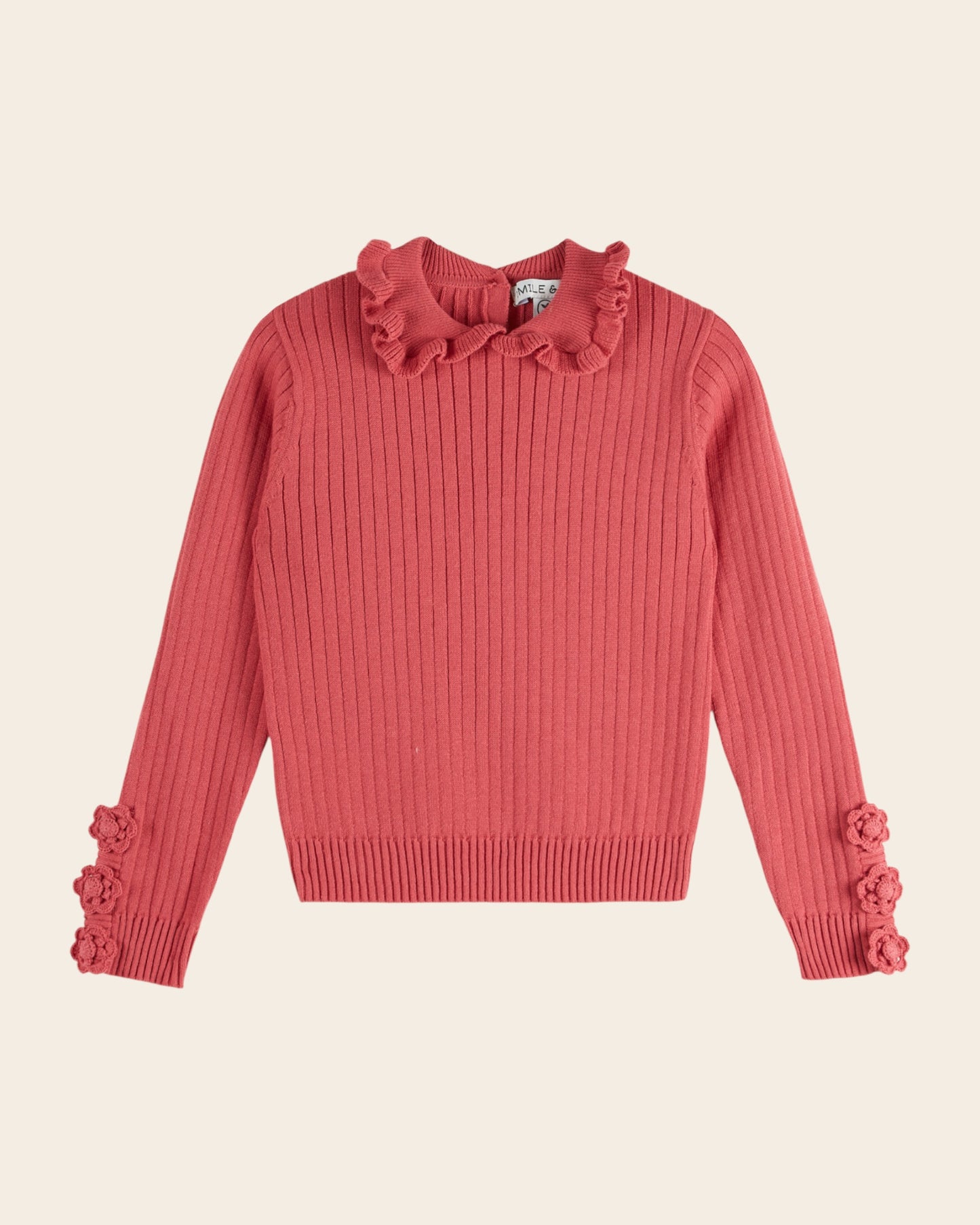 Pull - Côtelé rose