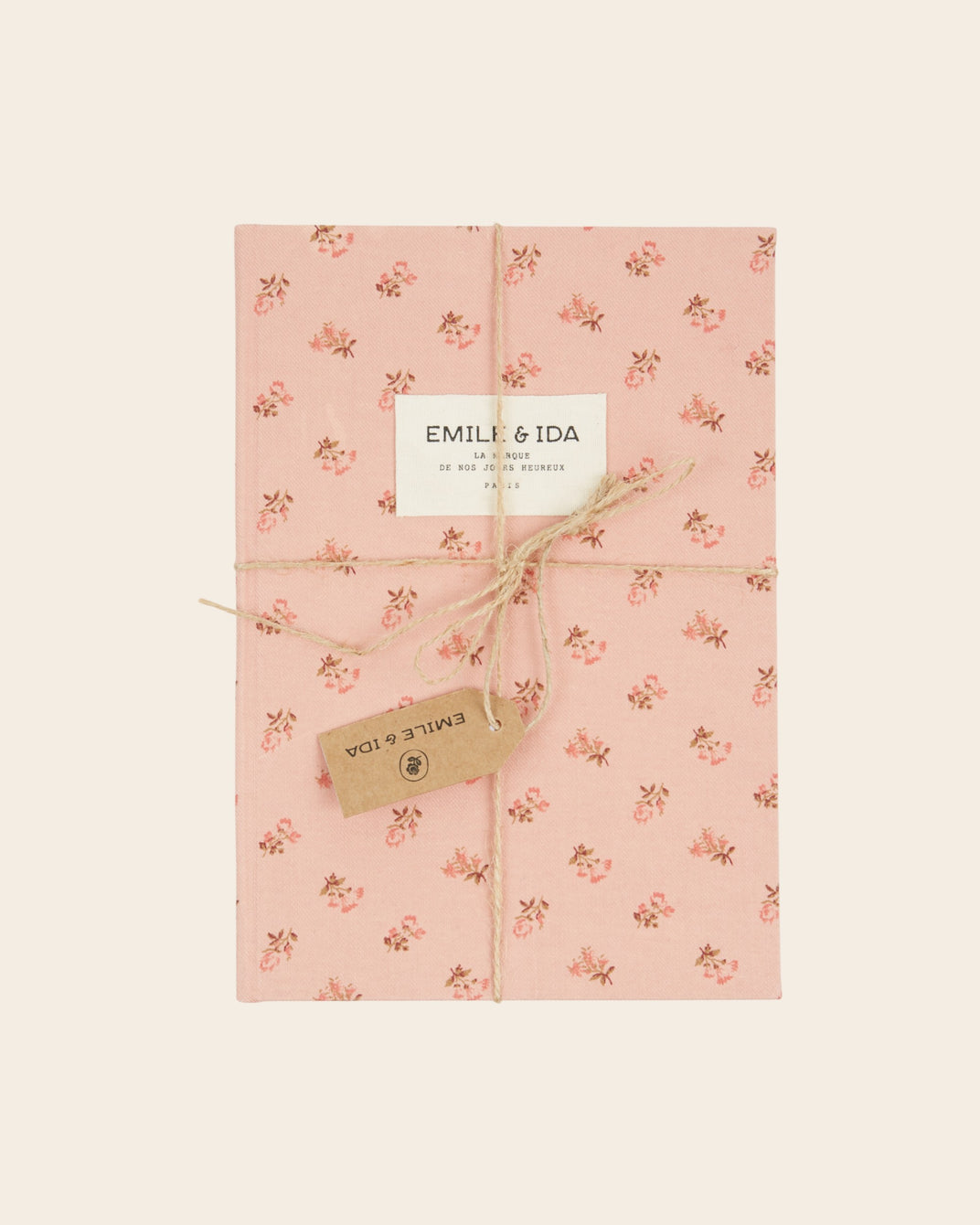 Cahier - Fleuri rose