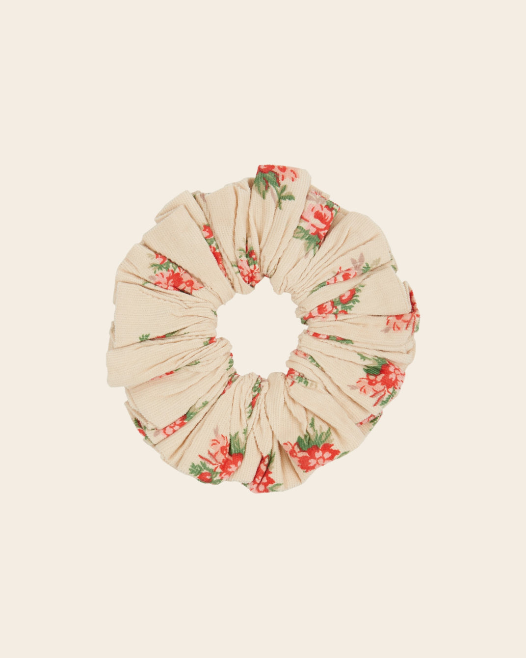 Chouchou - Fleuri beige