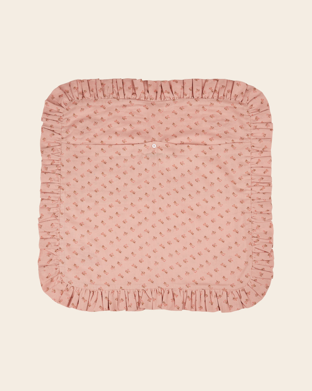 Housse de coussin - Fleuri rose