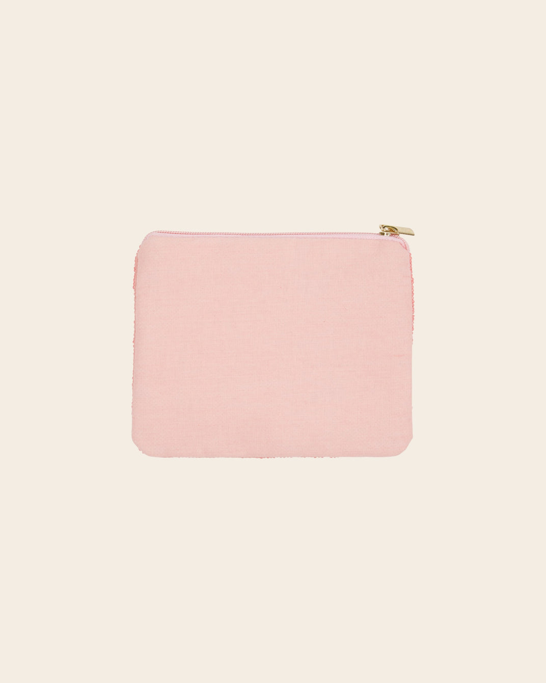 Pochette - Perles teckel vert et blanc