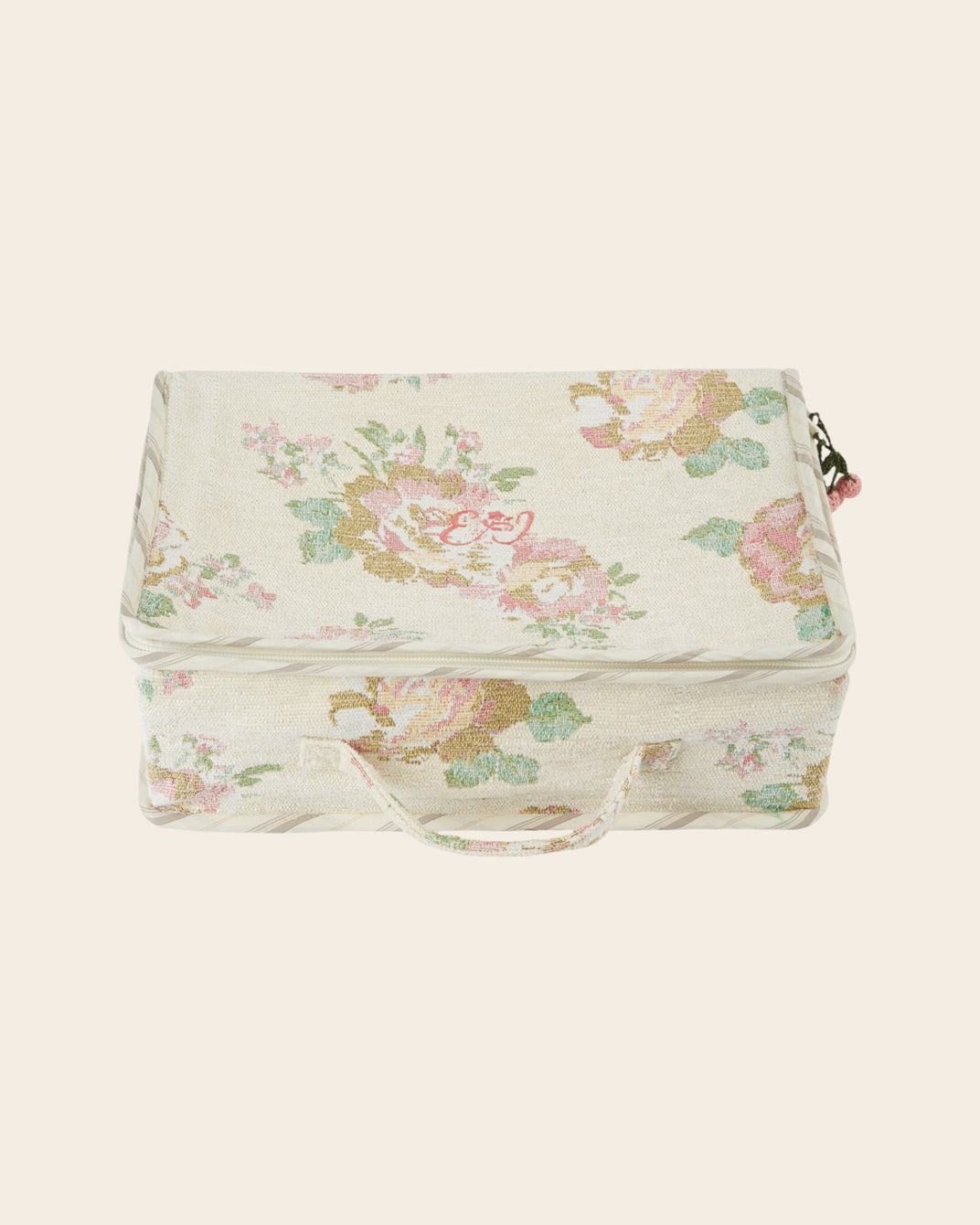 Valise - Fleuri jacquard