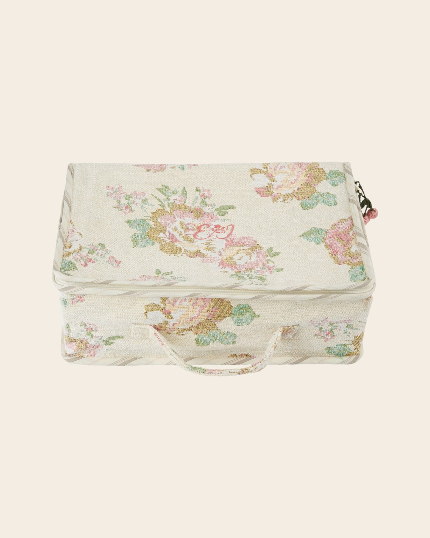 Valise - Fleuri jacquard