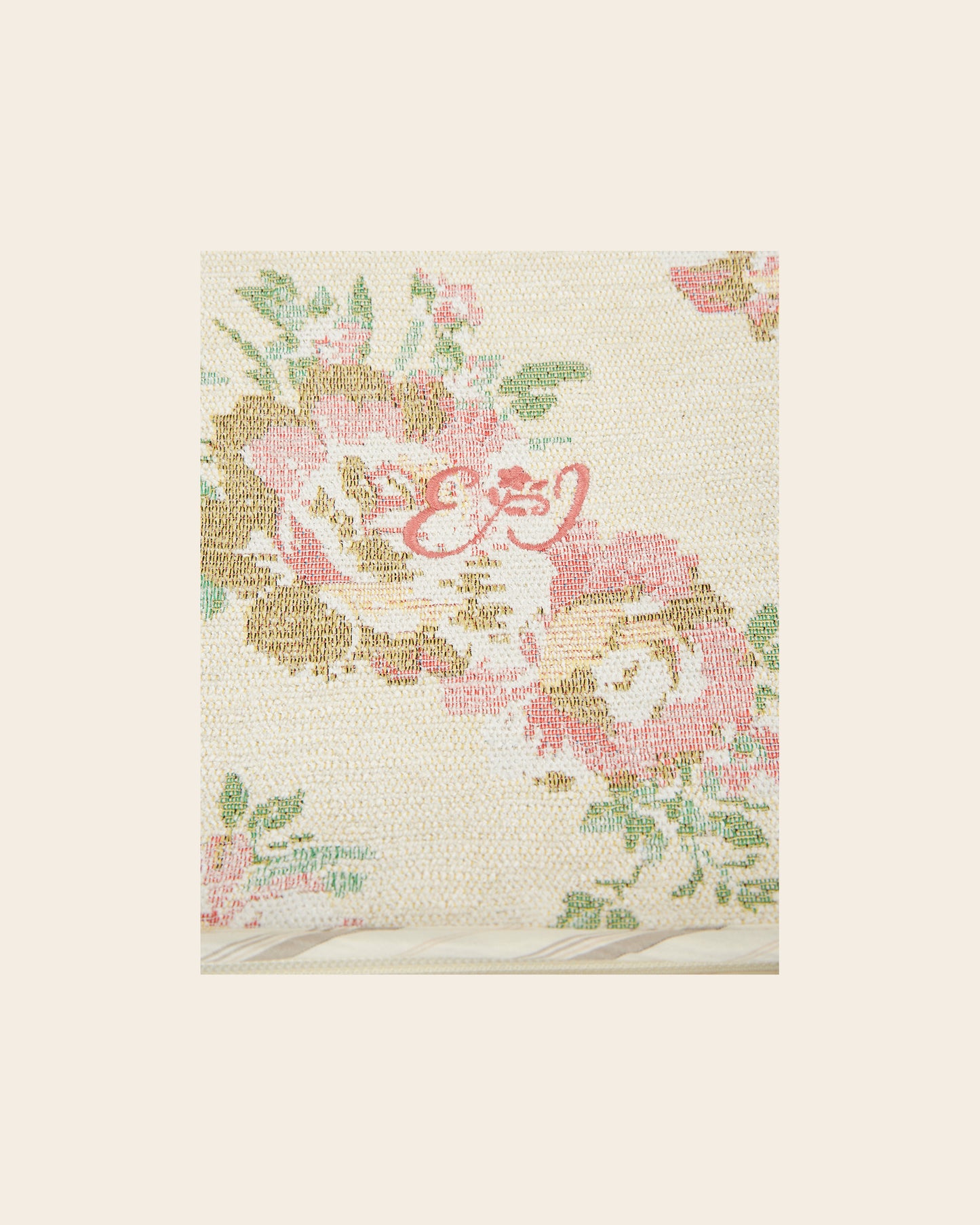 Valise - Fleuri jacquard