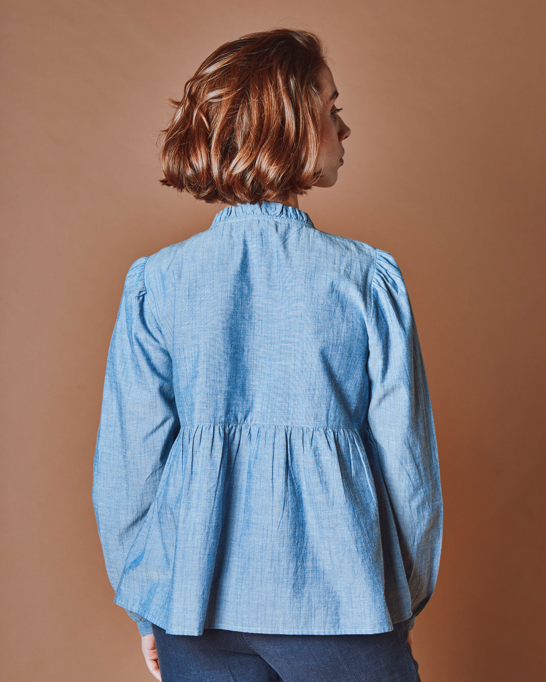 Blouse - Smocks chambray