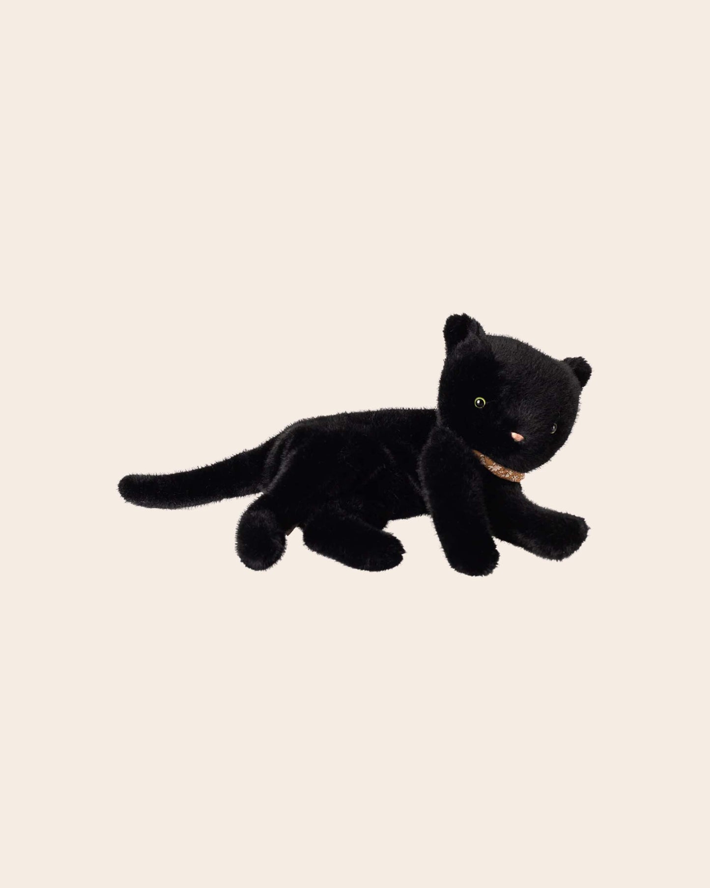Peluche chaton endormi noir - Maileg