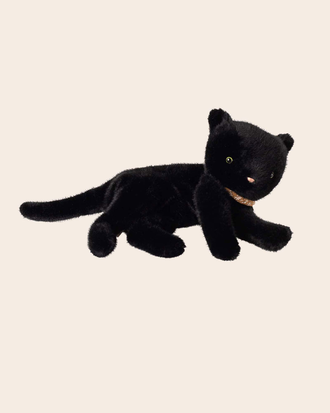 Peluche chaton endormi noir - Maileg