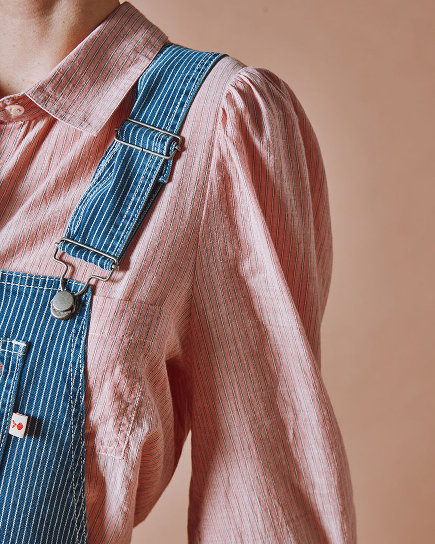 Chemise - Longue khadi rose