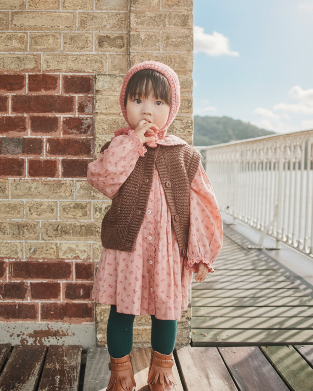 Robe - Fleuri rose