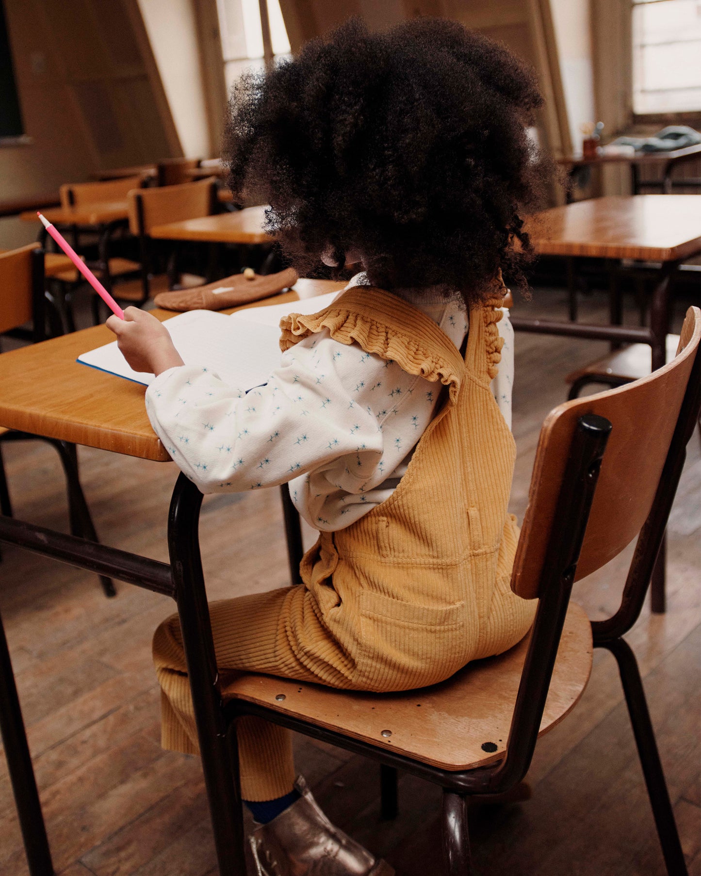 Sweat sunflower coton bio écru