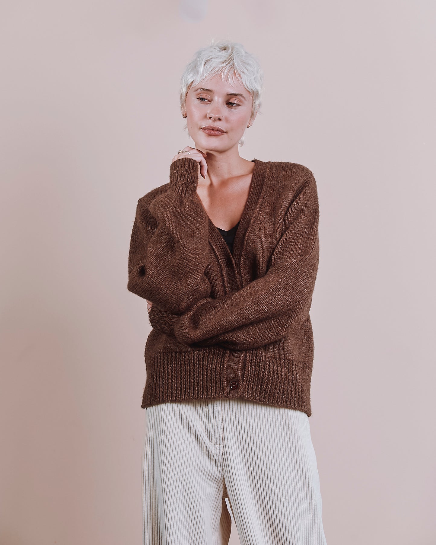Cardigan - Ultra doux marron