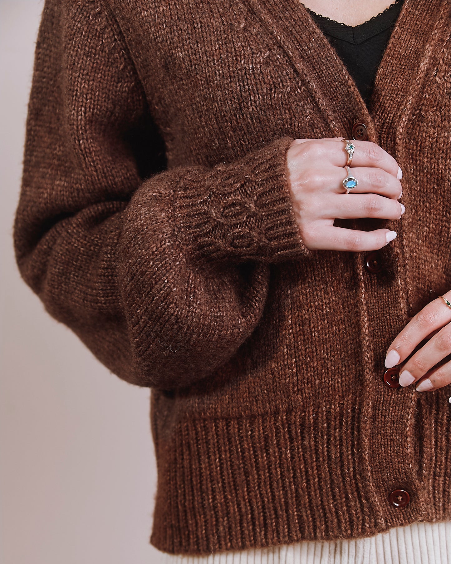 Cardigan - Ultra doux marron