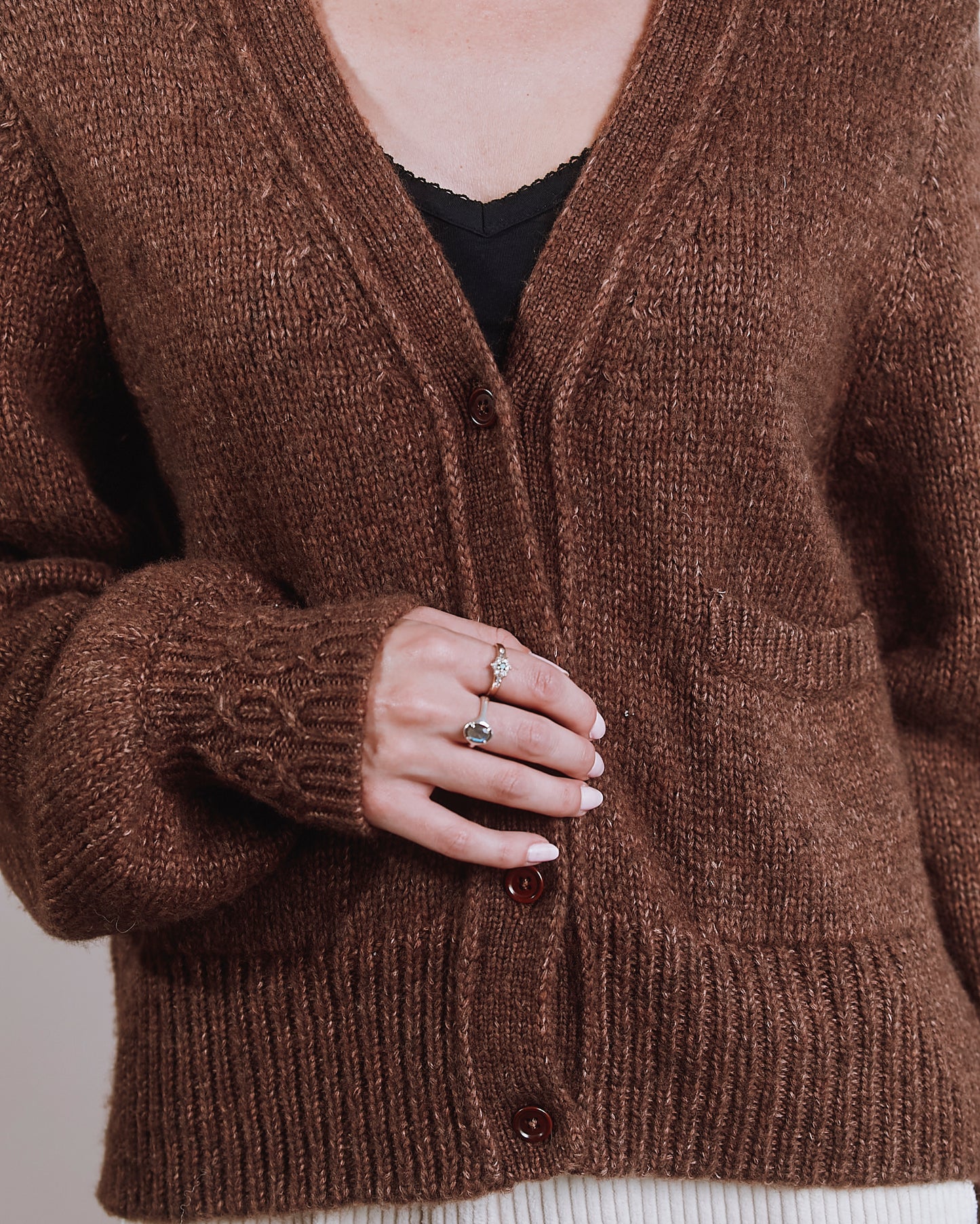 Cardigan - Ultra doux marron