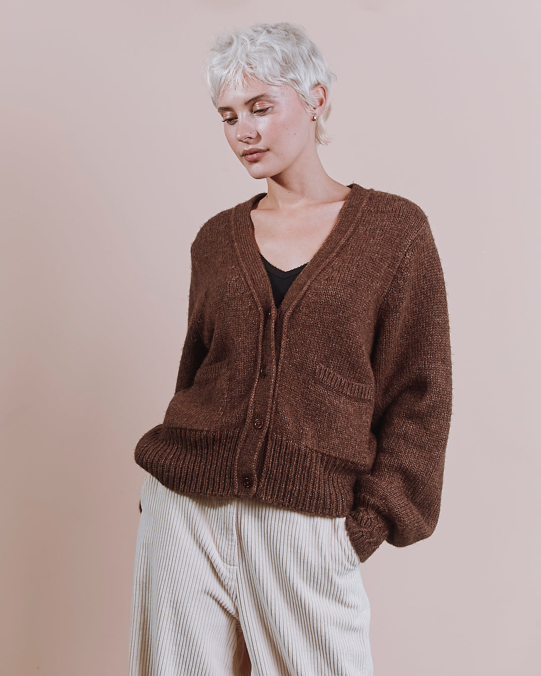 Cardigan - Ultra doux marron