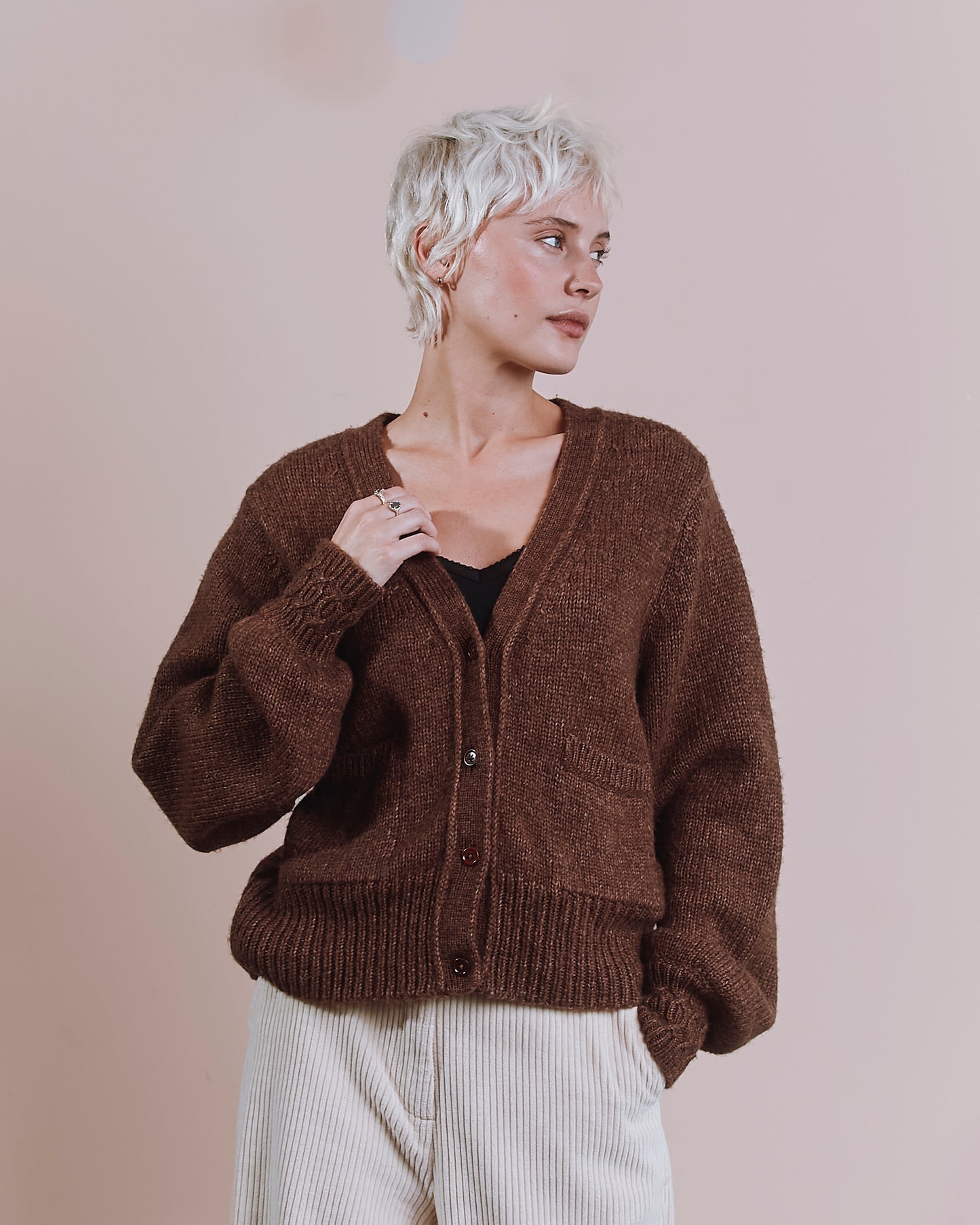 Cardigan - Ultra doux marron