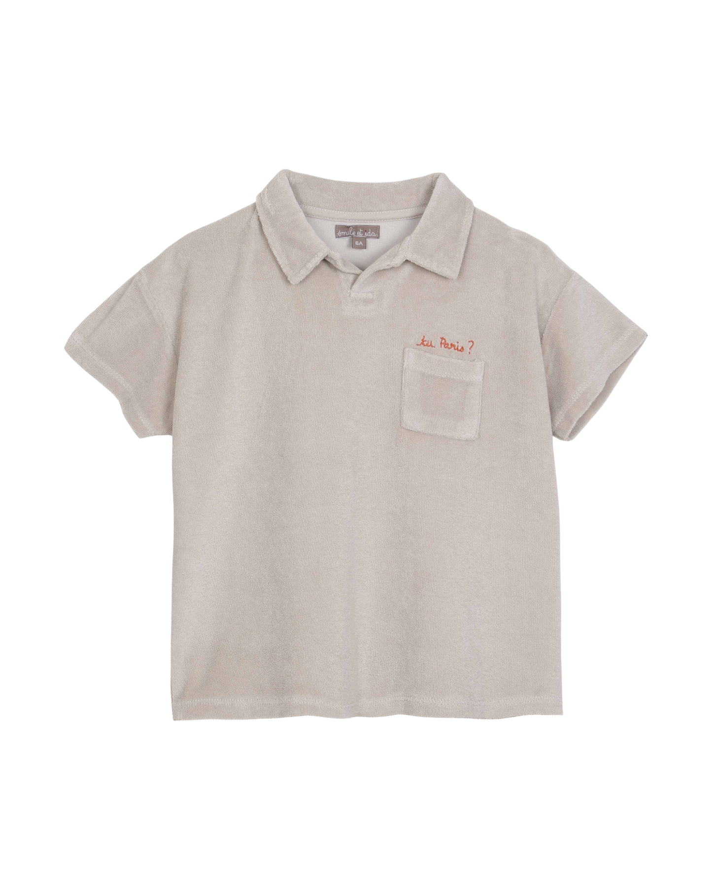Polo en éponge mastic