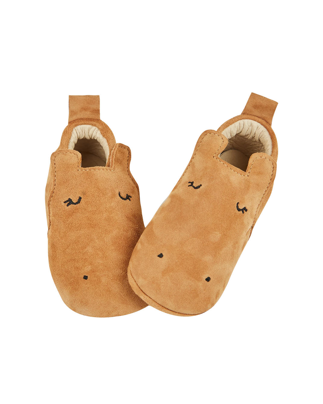 Chaussons hippopotame camel