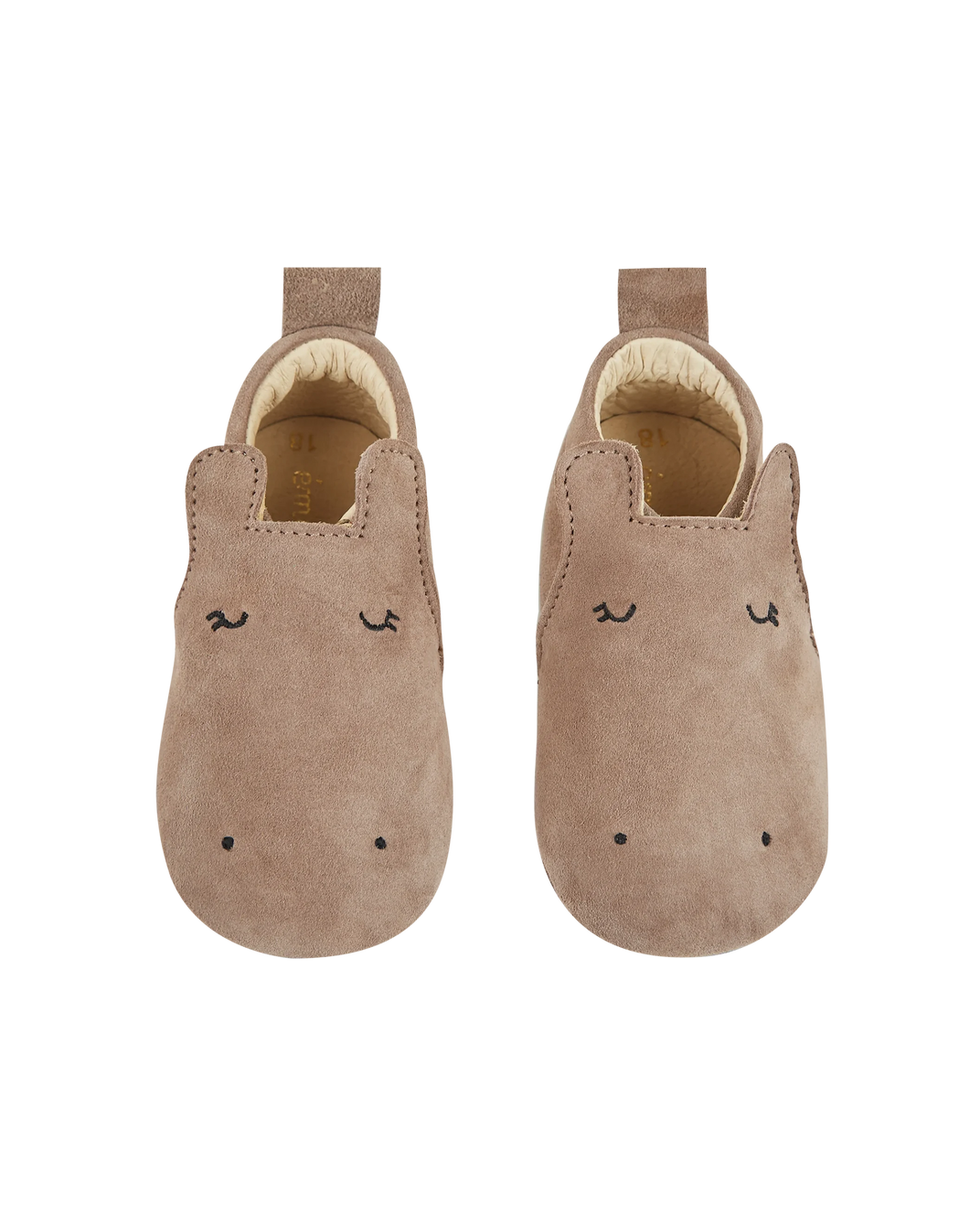Hippopotamus putty slippers