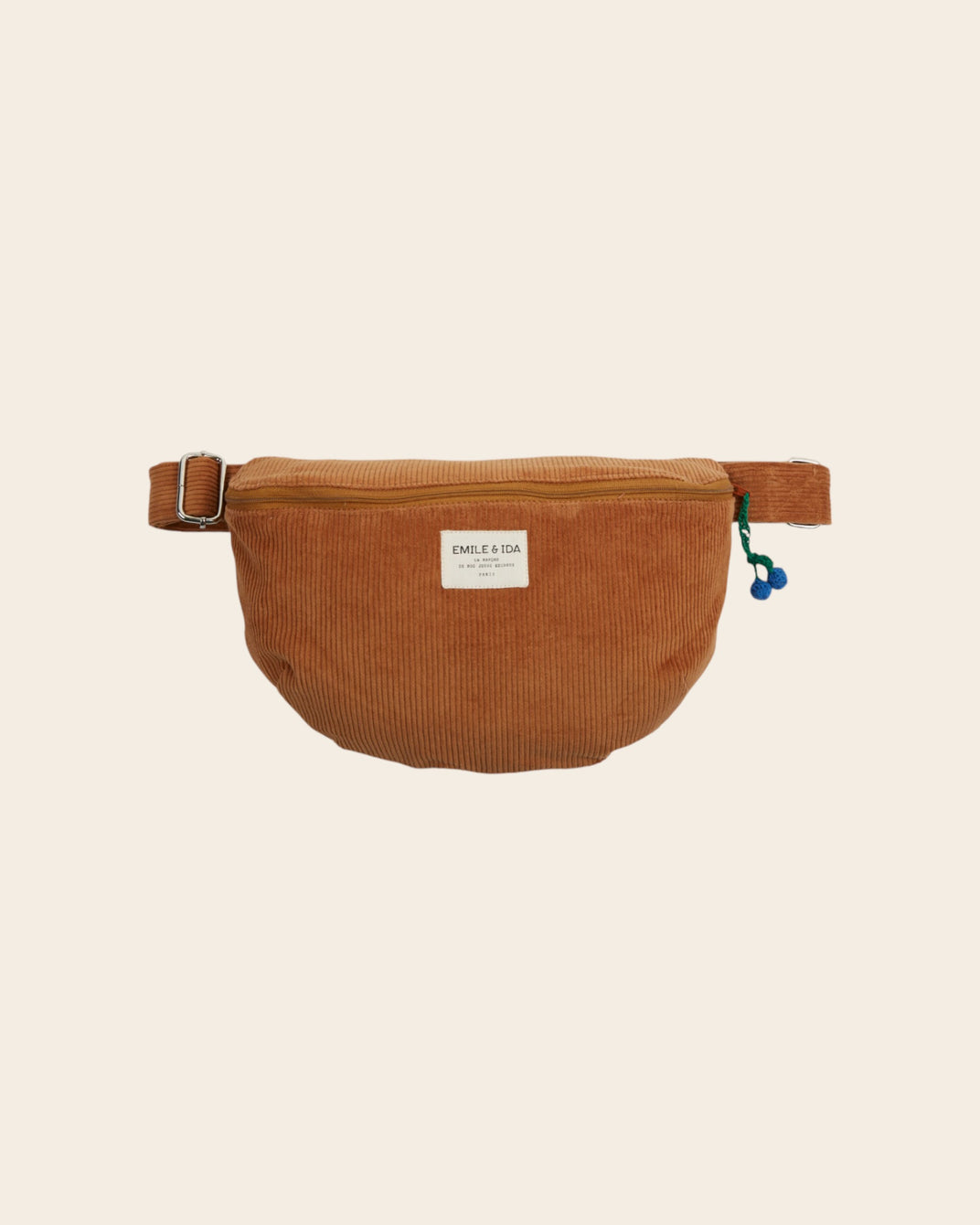 Banane velours cotelé caramel