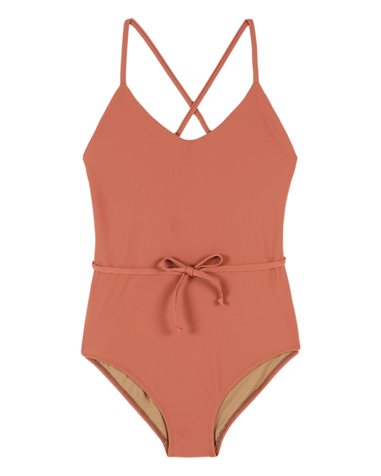 emile et ida Maillot de bain 1 pièce terracotta