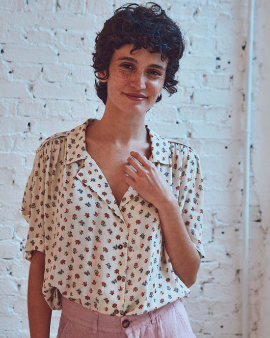 emile et ida Blouse écru freesia