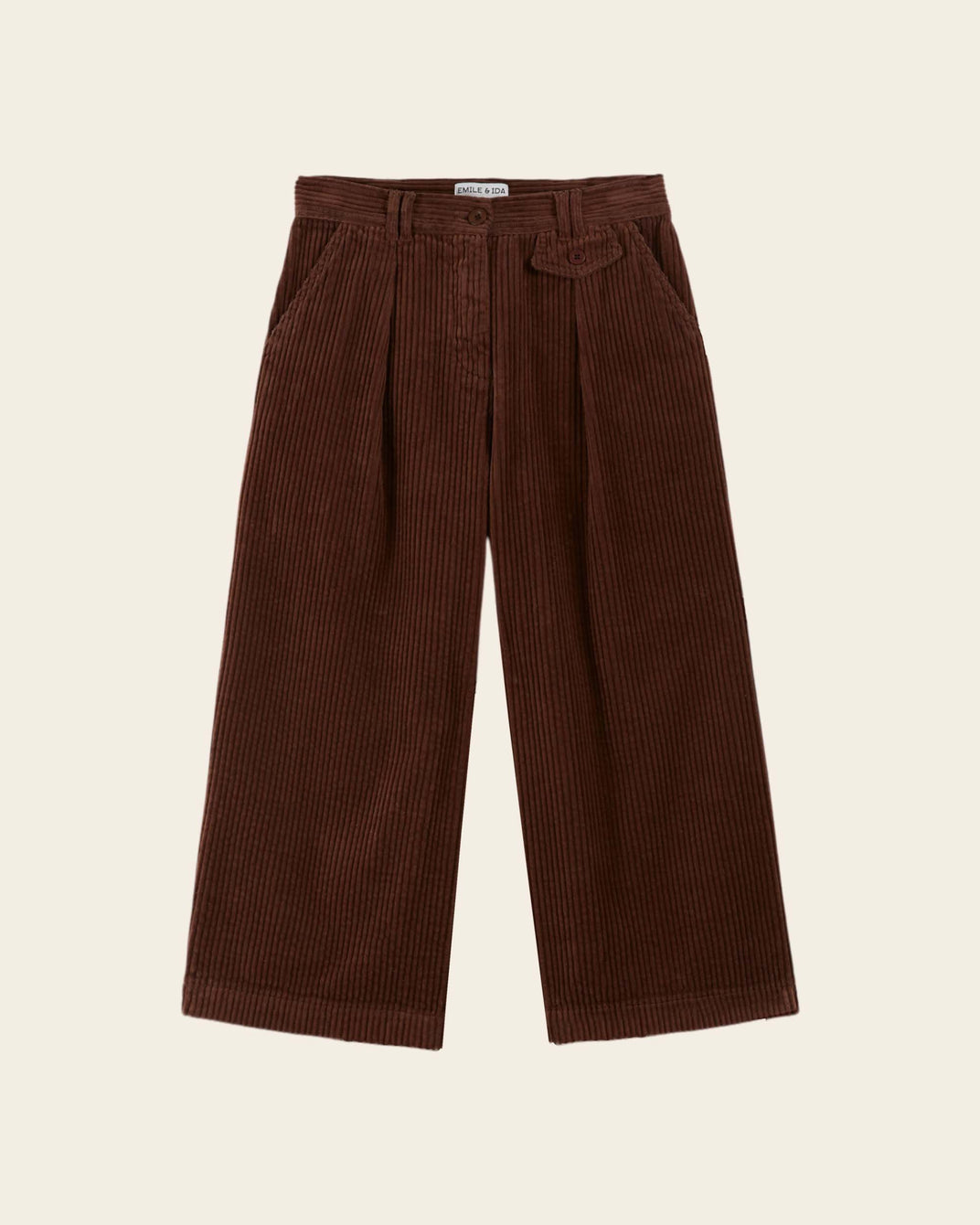 chestnut velvet shorts