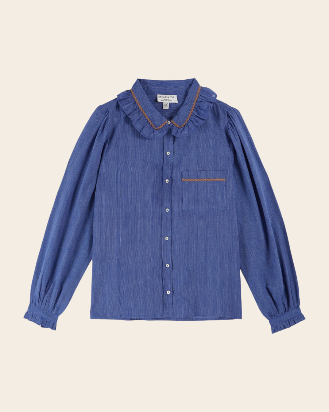 khadi stripe blouse khadi stripe