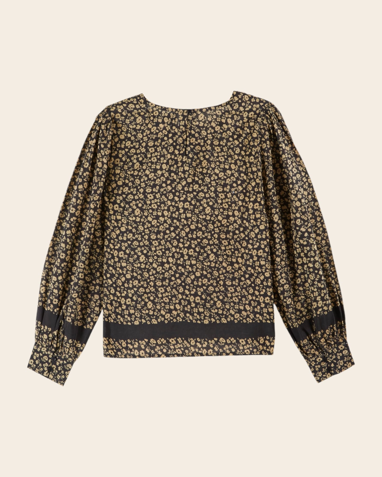 anemone balloon sleeve blouse