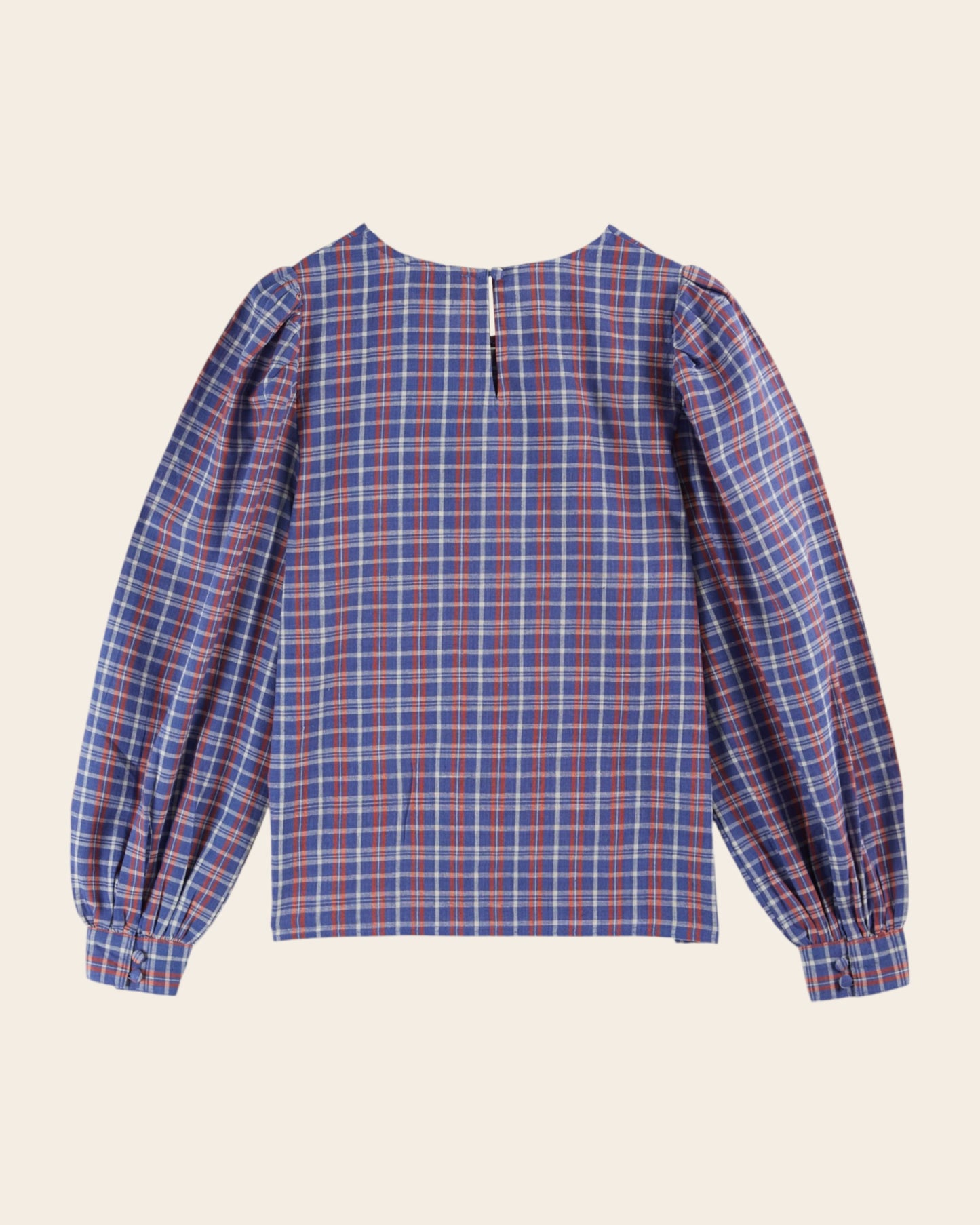 Khadi Brooklyn check blouse