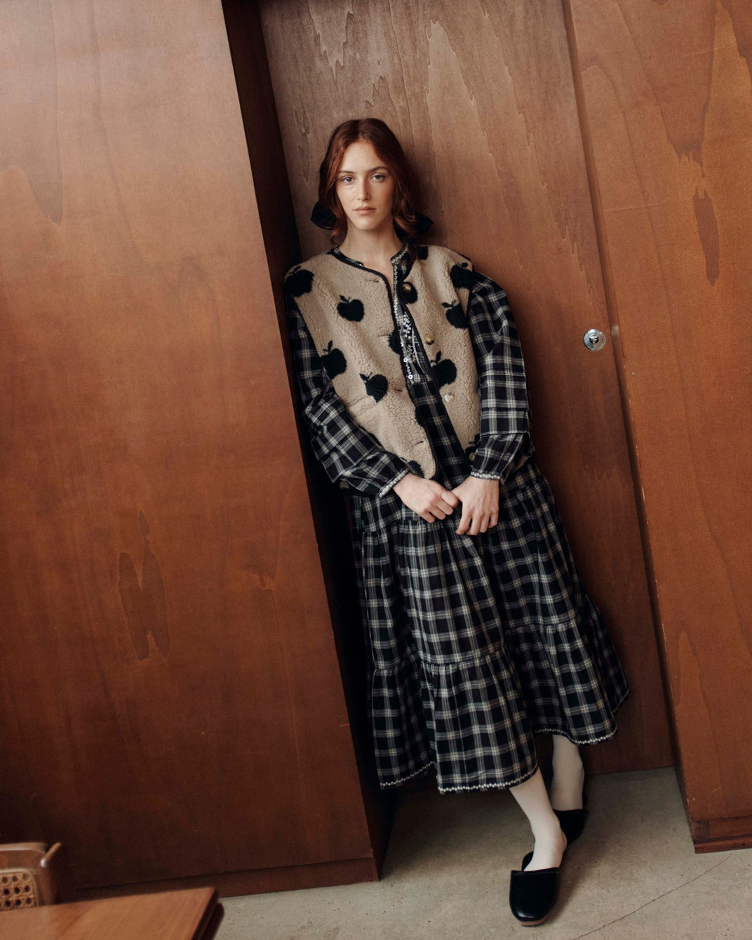 dress with soho embroidery