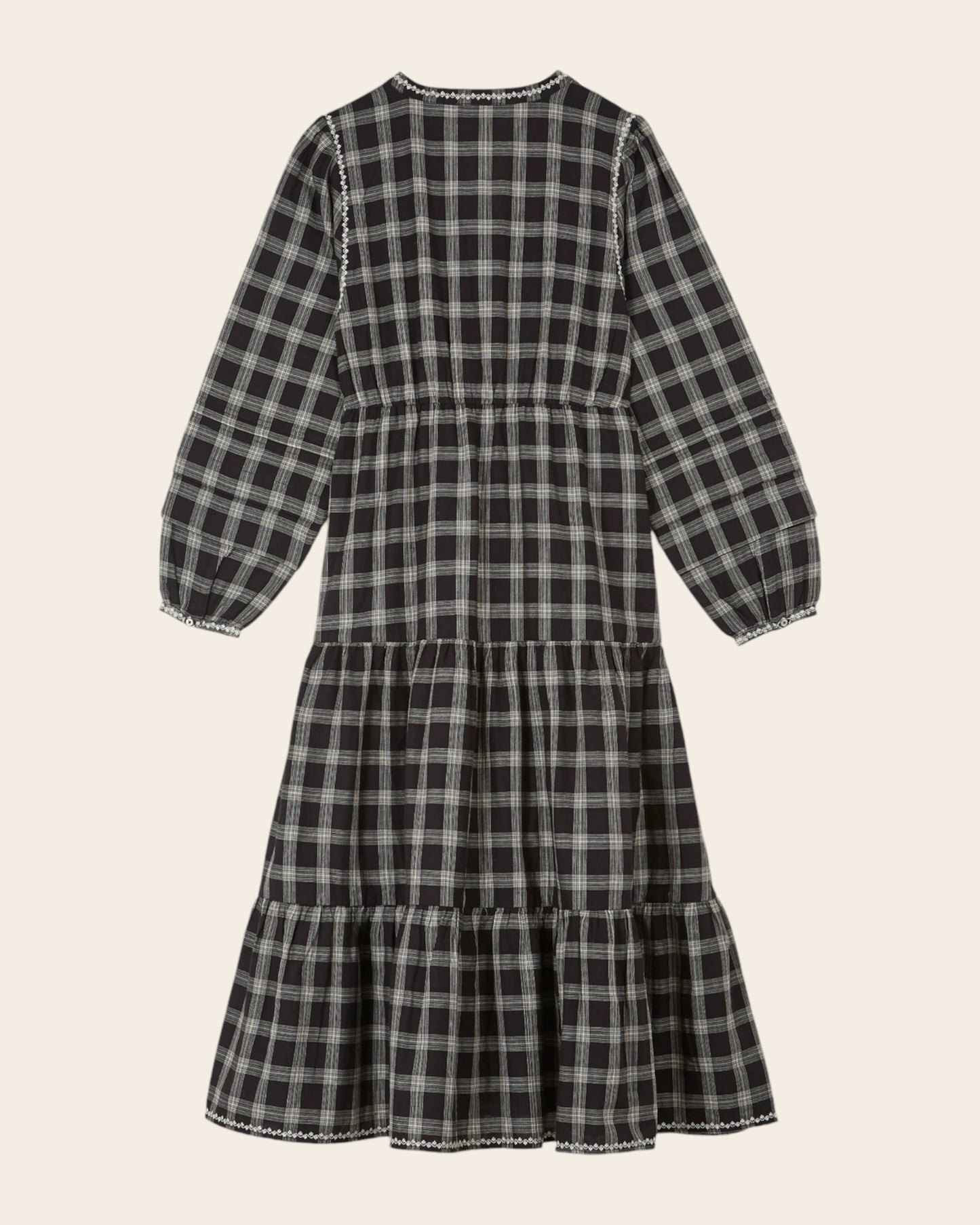 dress with soho embroidery