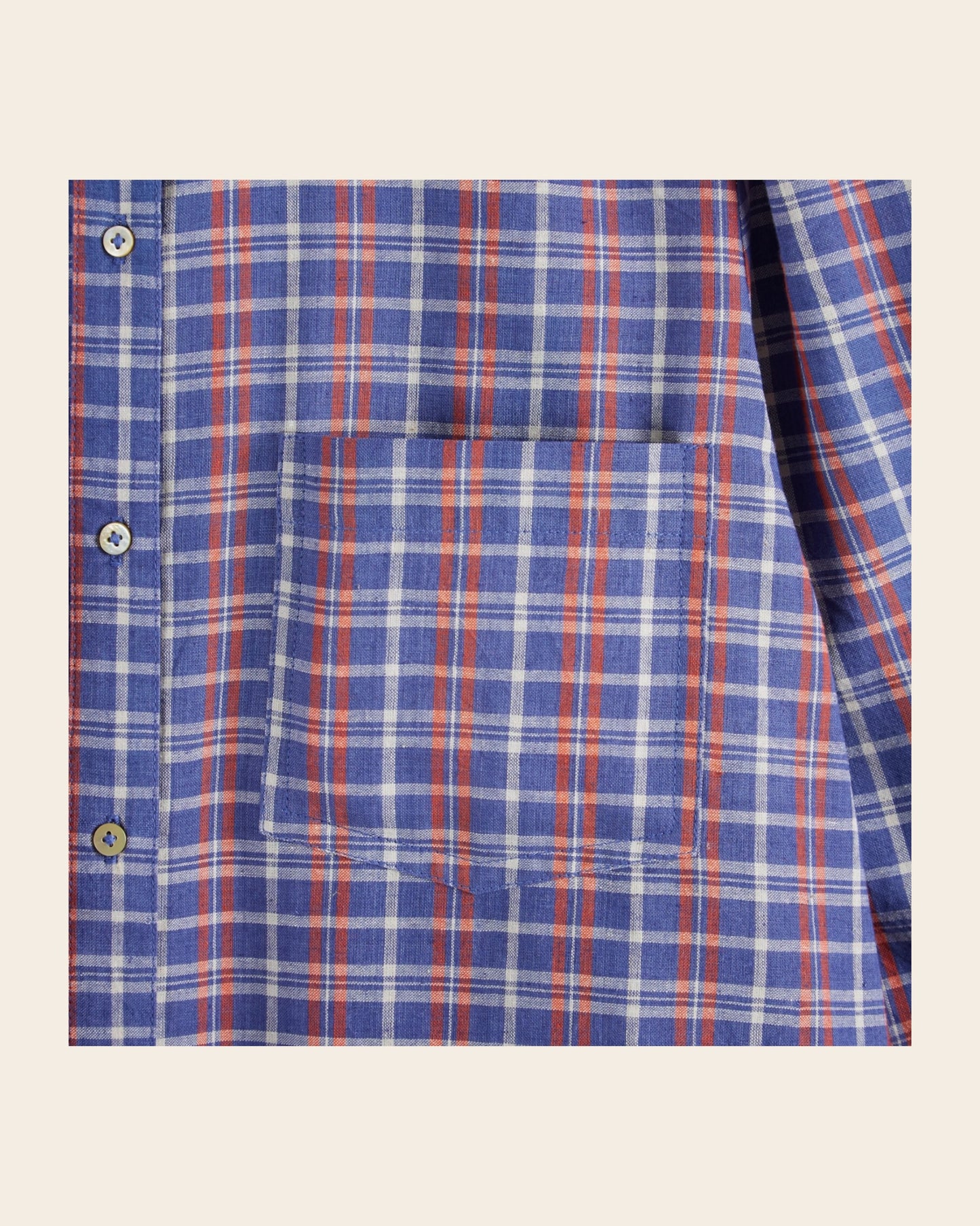 khadi brooklyn check shirt