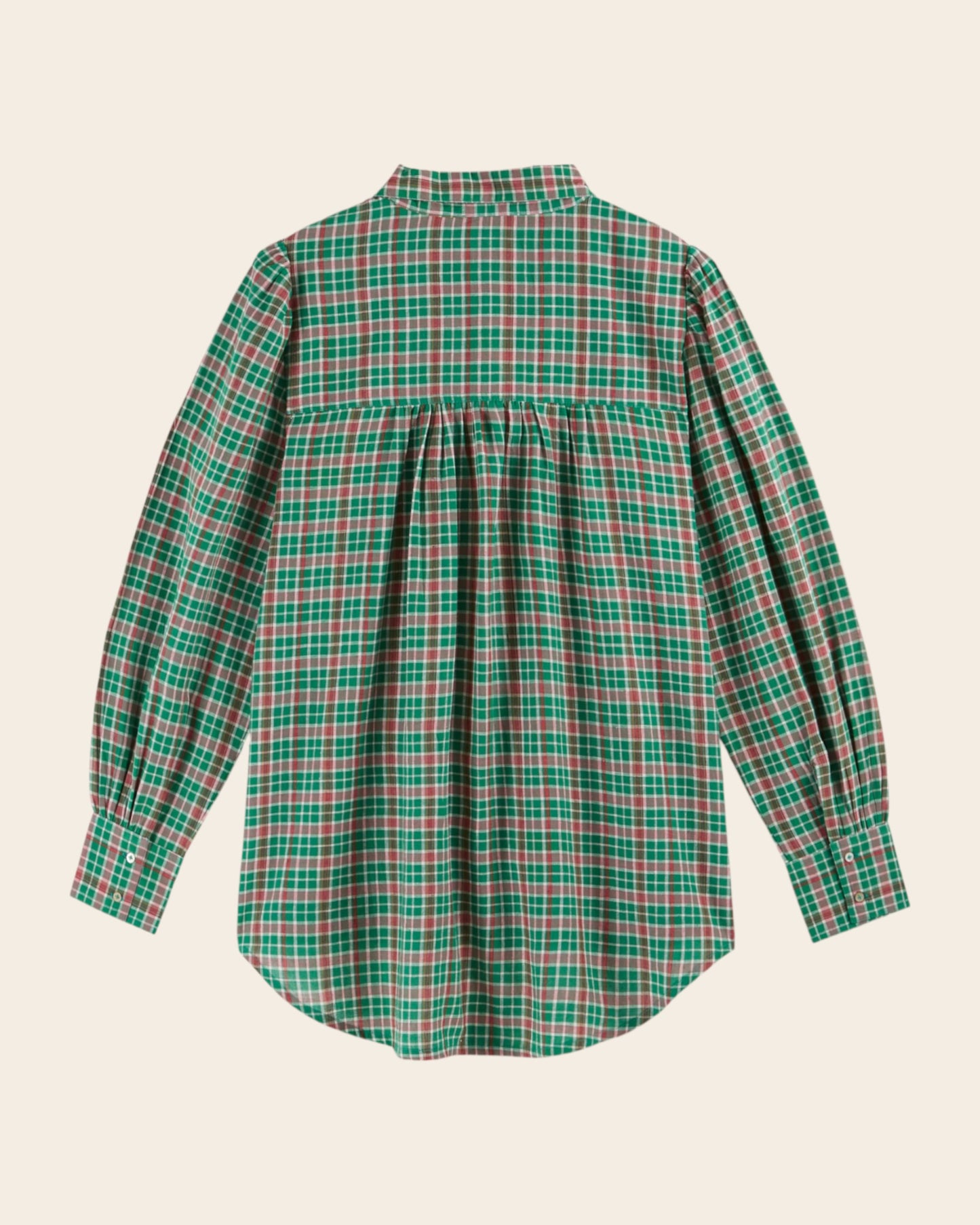 khadi tartan check shirt