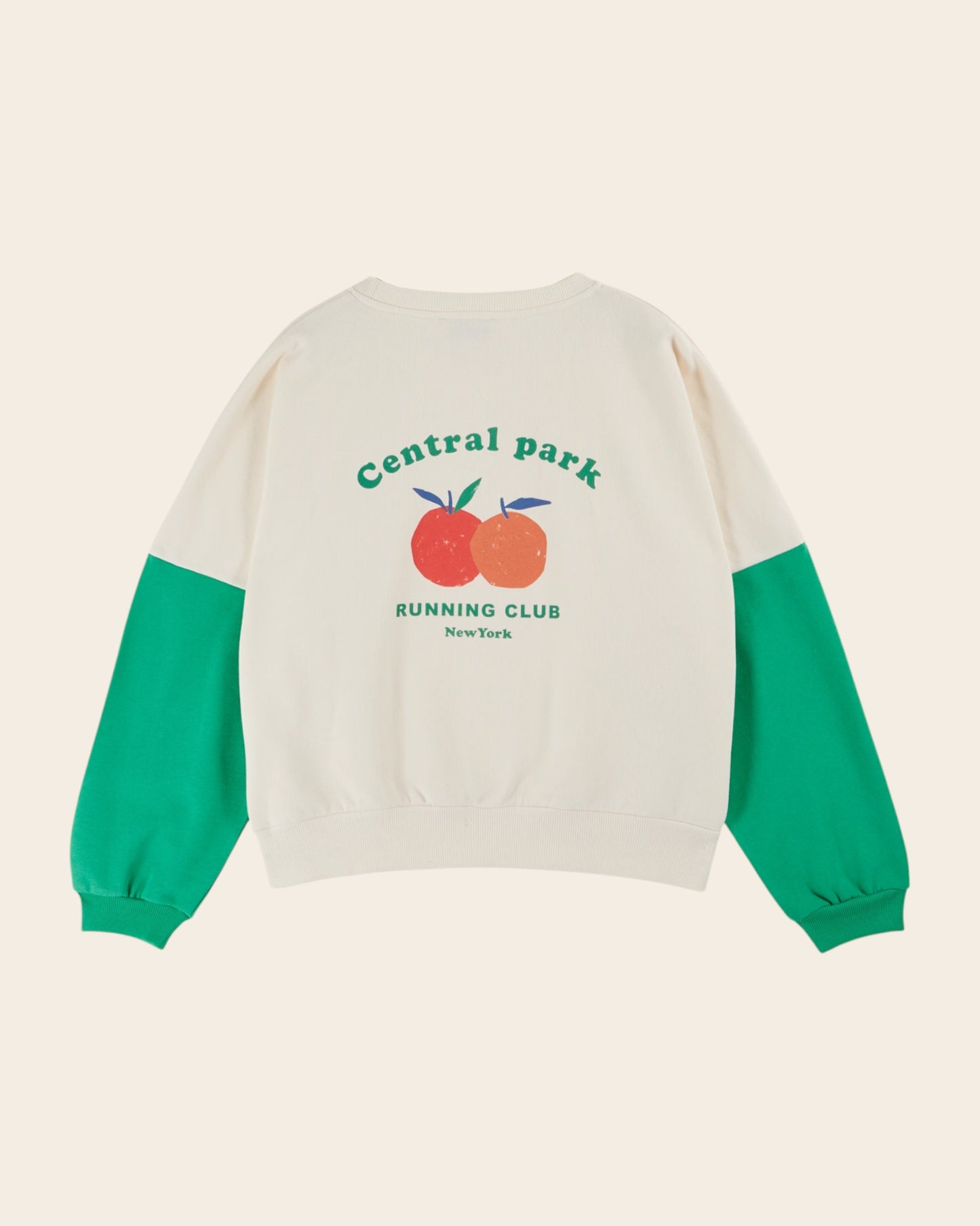 central park cream sweatshirt