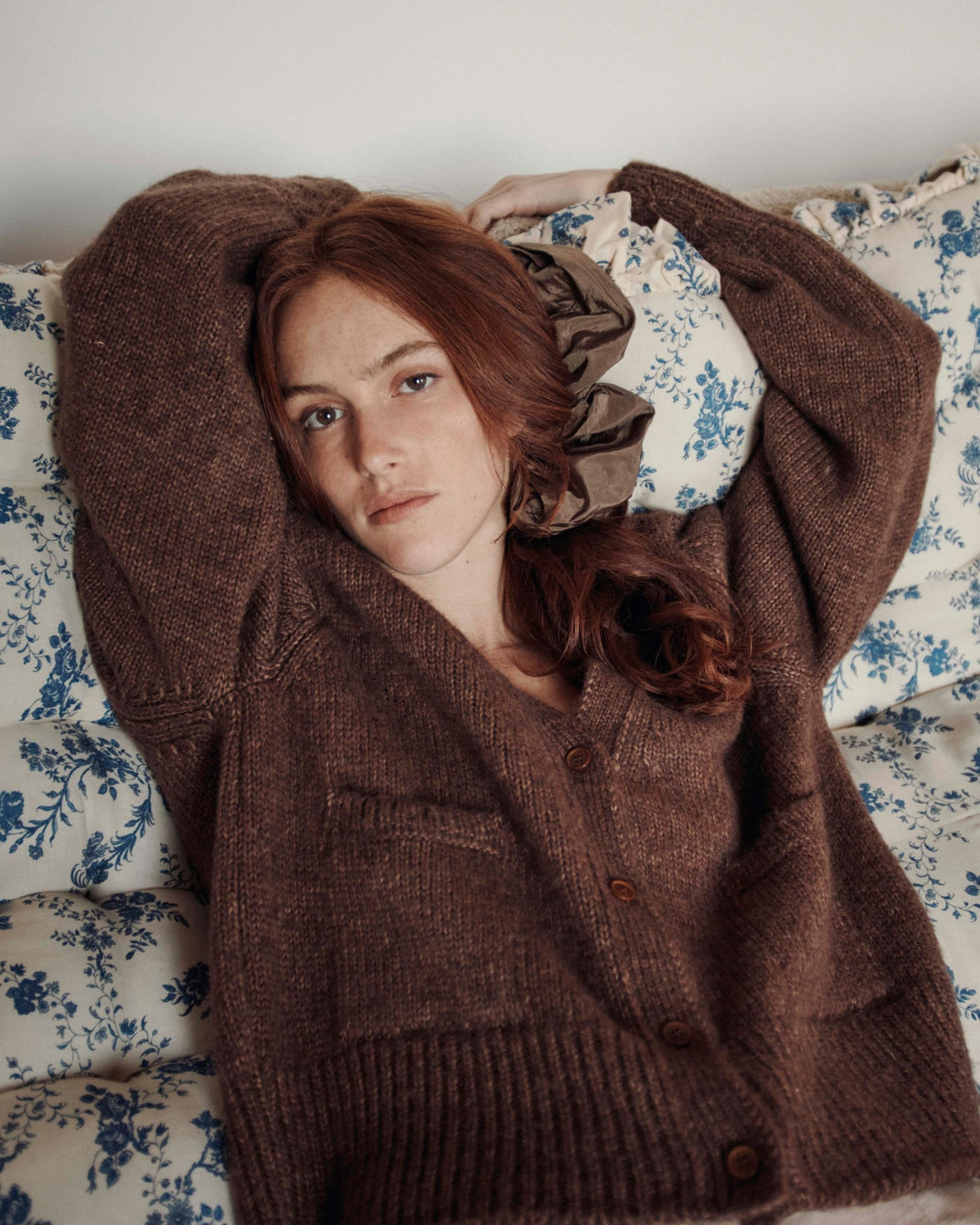 Cardigan ultra doux marron