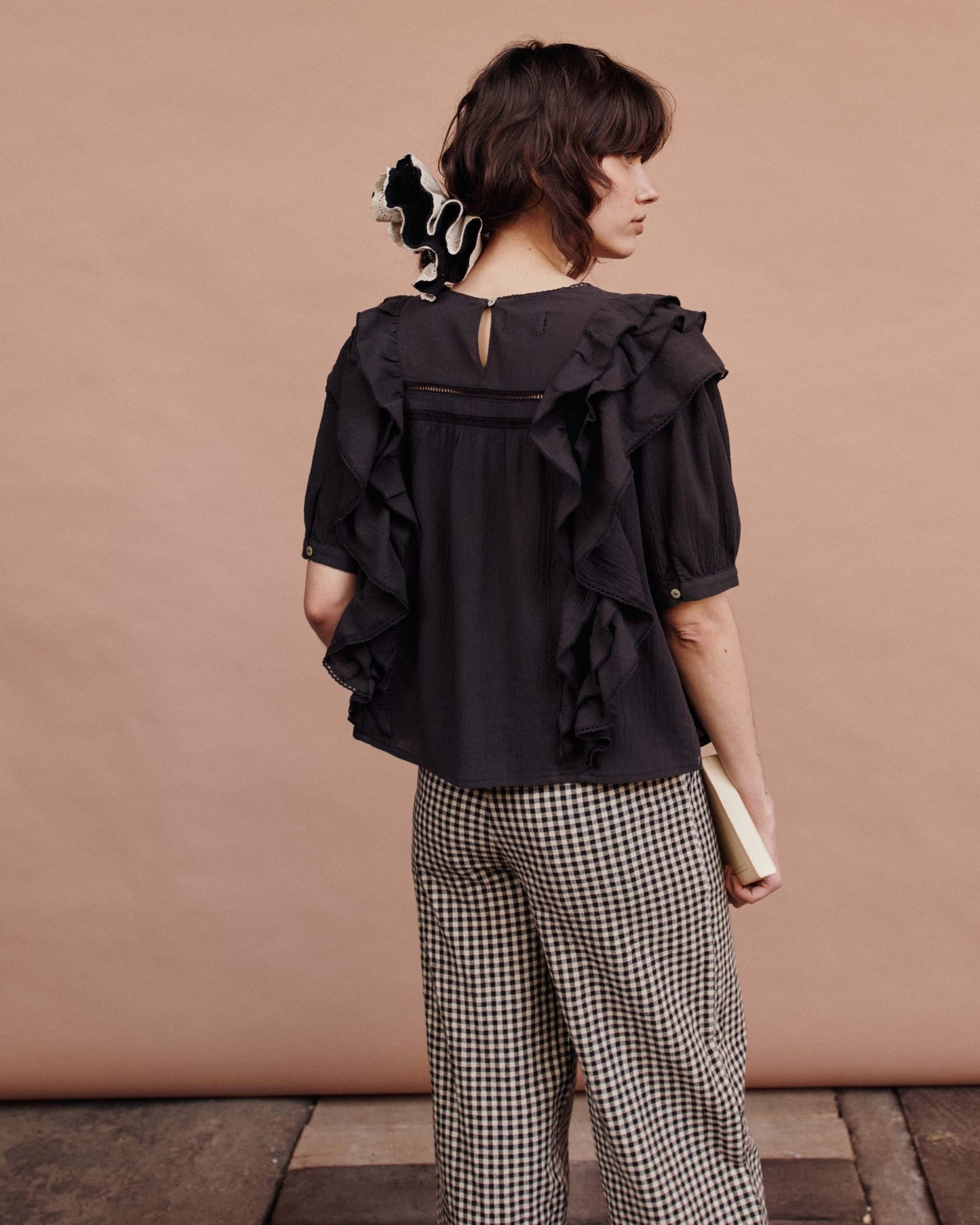 Blouse - Volanté noir