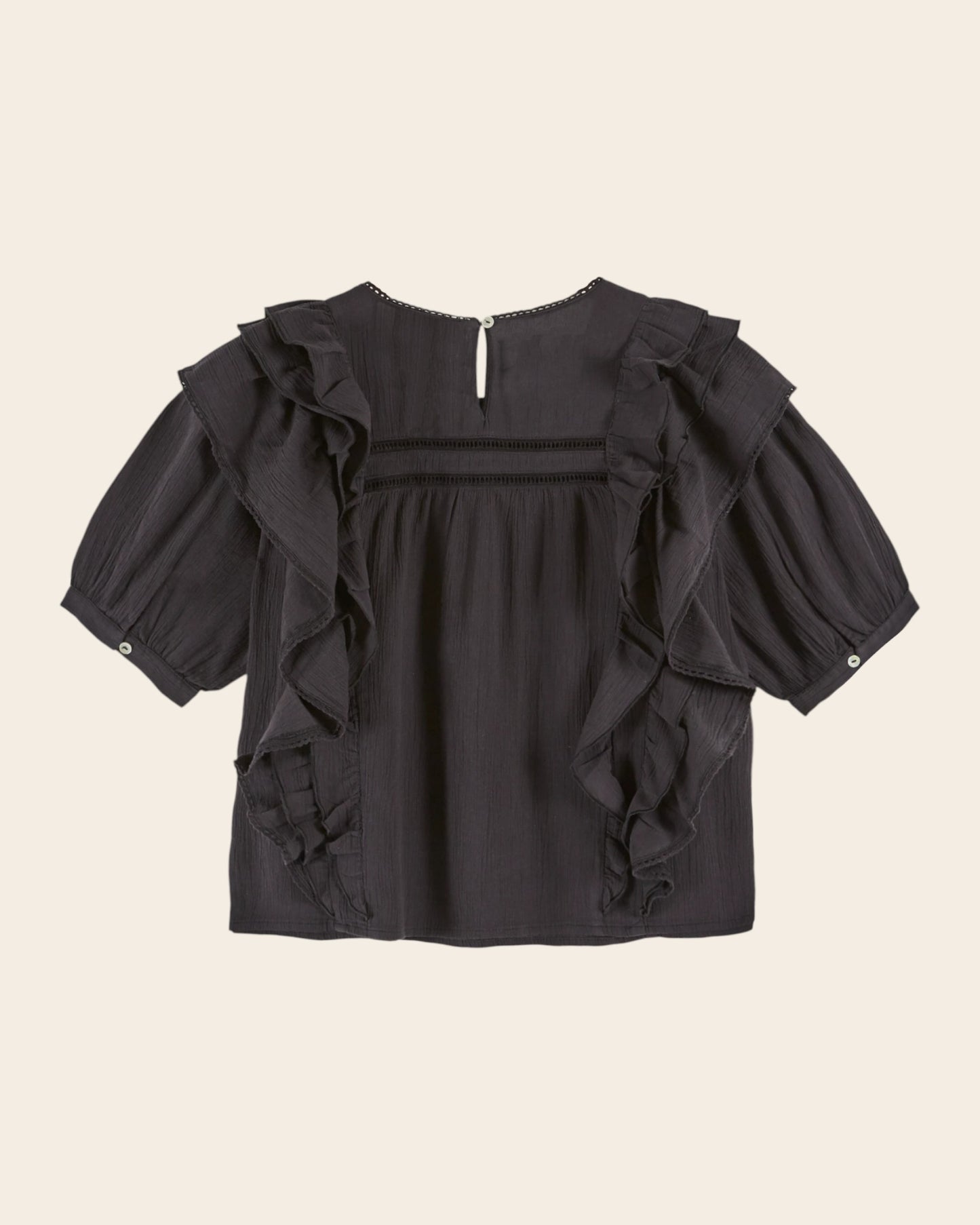 Blouse - Volanté noir