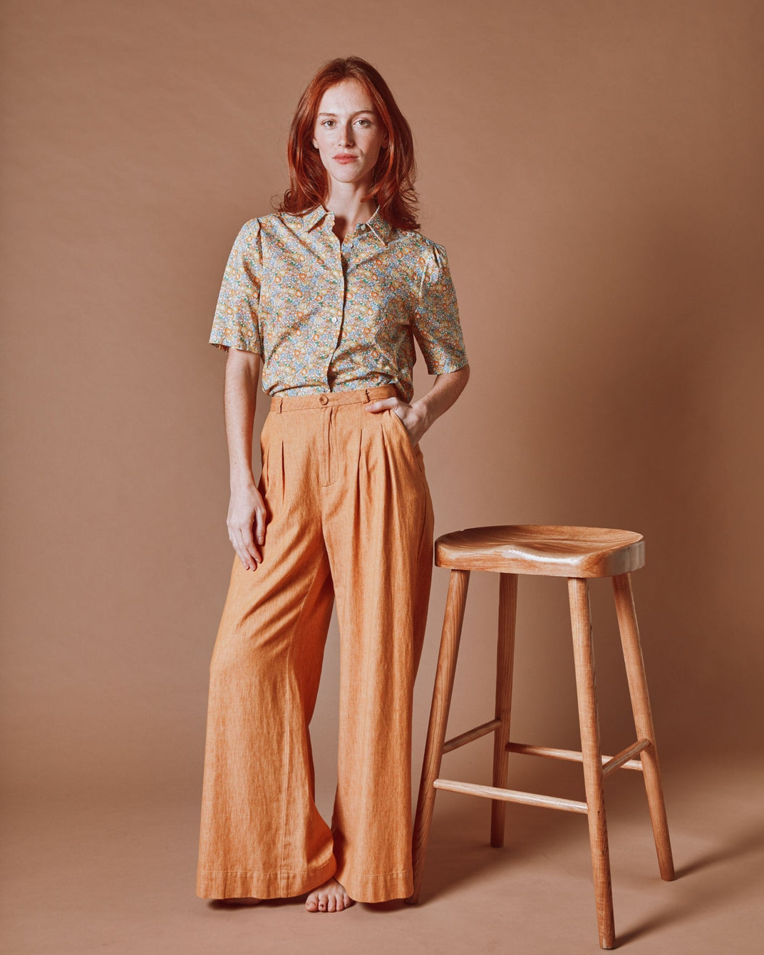 Chemisette - Liberty jaune